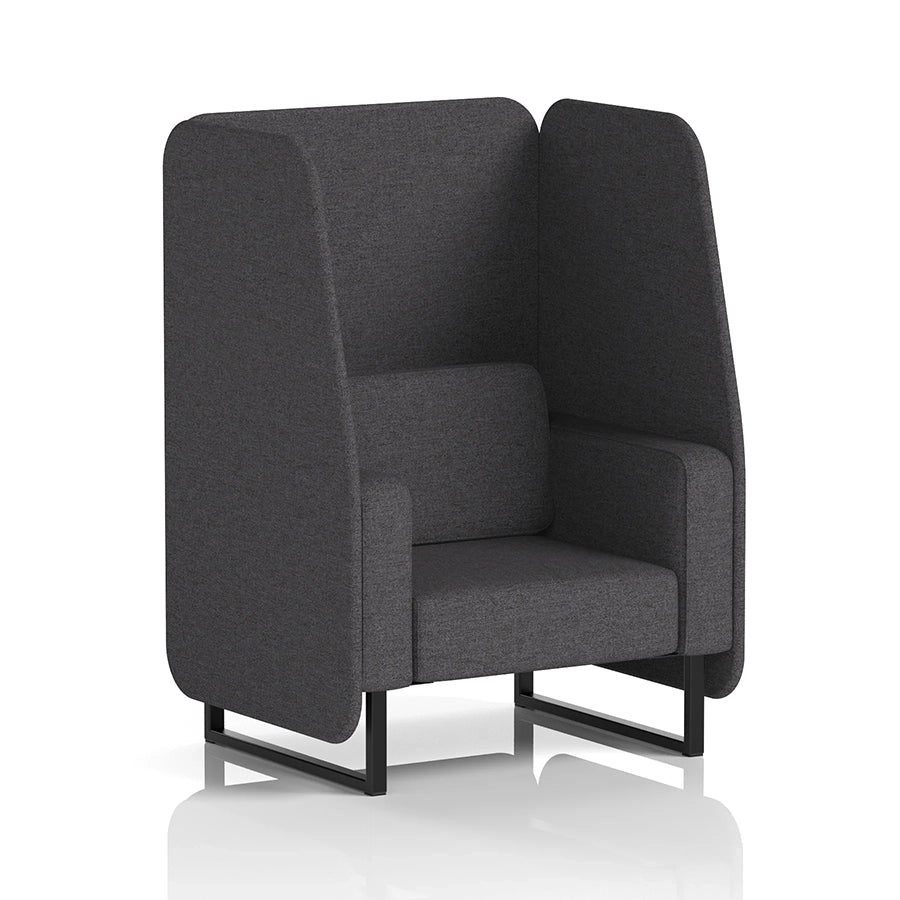 Brixworth Open Booth in Single Tone - 1 Seater