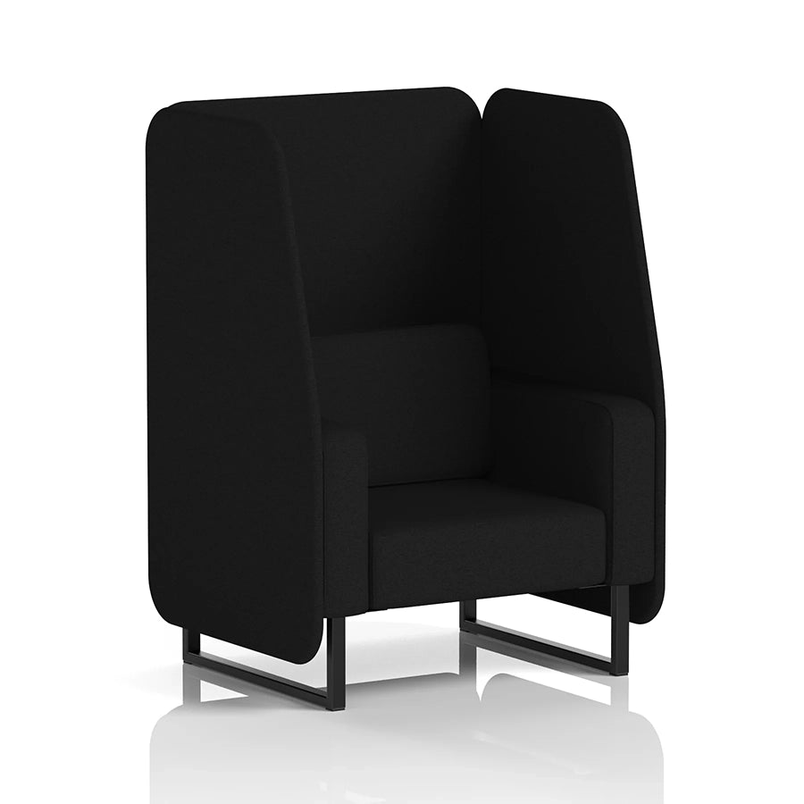 Brixworth Open Booth in Single Tone - 1 Seater