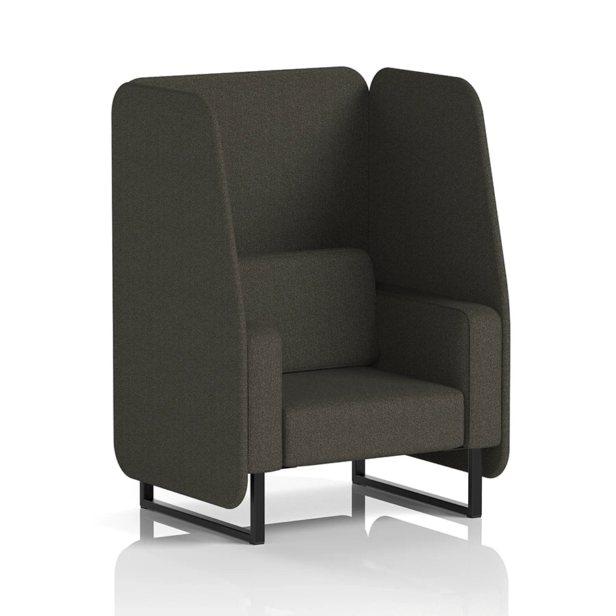 Brixworth Open Booth in Single Tone - 1 Seater