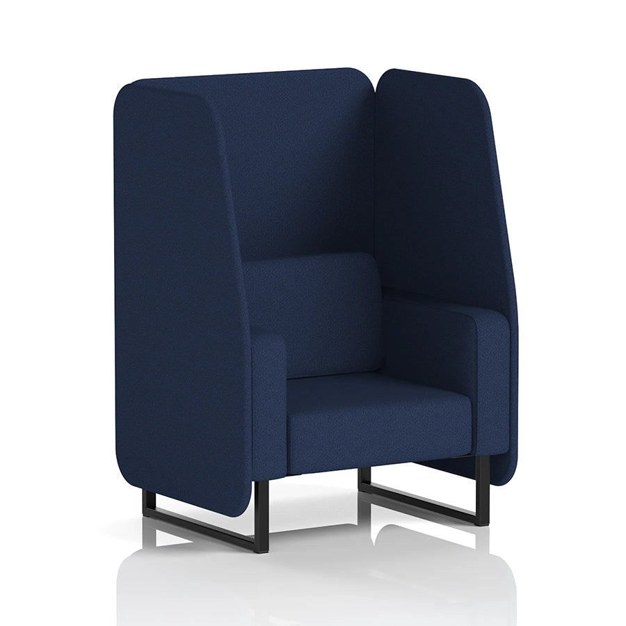Brixworth Open Booth in Single Tone - 1 Seater