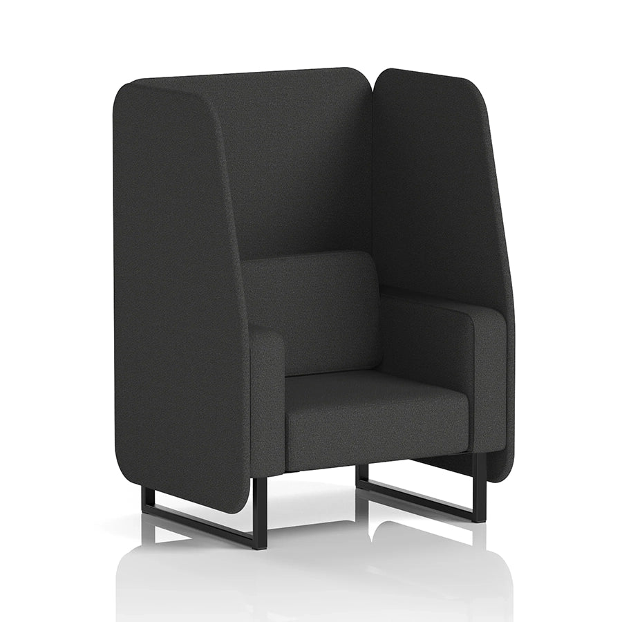 Brixworth Open Booth in Single Tone - 1 Seater