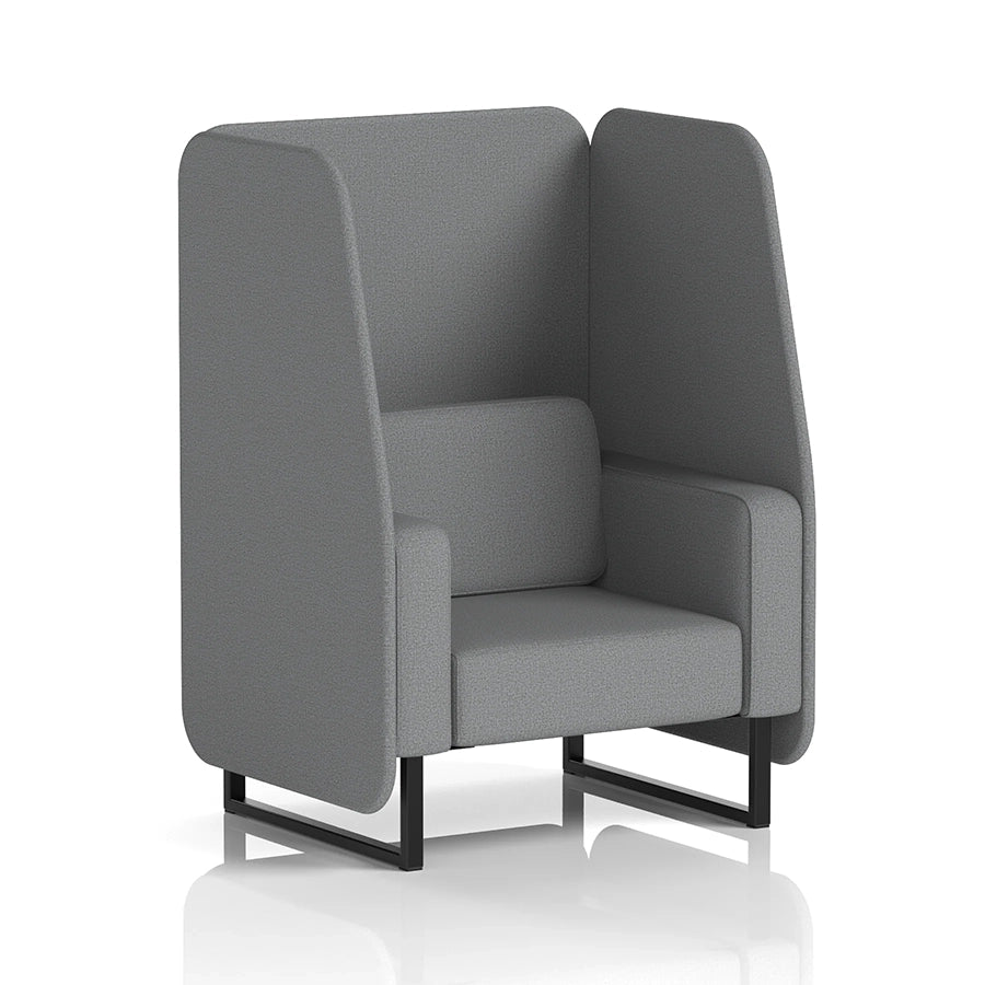 Brixworth Open Booth in Single Tone - 1 Seater