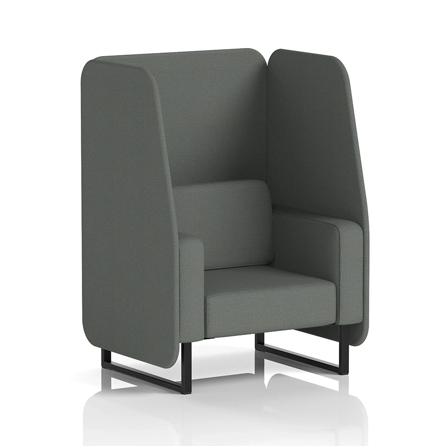 Brixworth Open Booth in Single Tone - 1 Seater