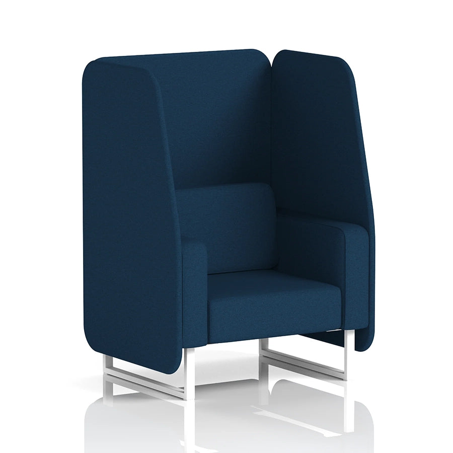 Brixworth Open Booth in Single Tone - 1 Seater