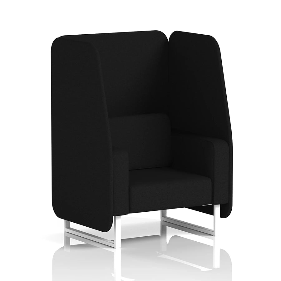 Brixworth Open Booth in Single Tone - 1 Seater