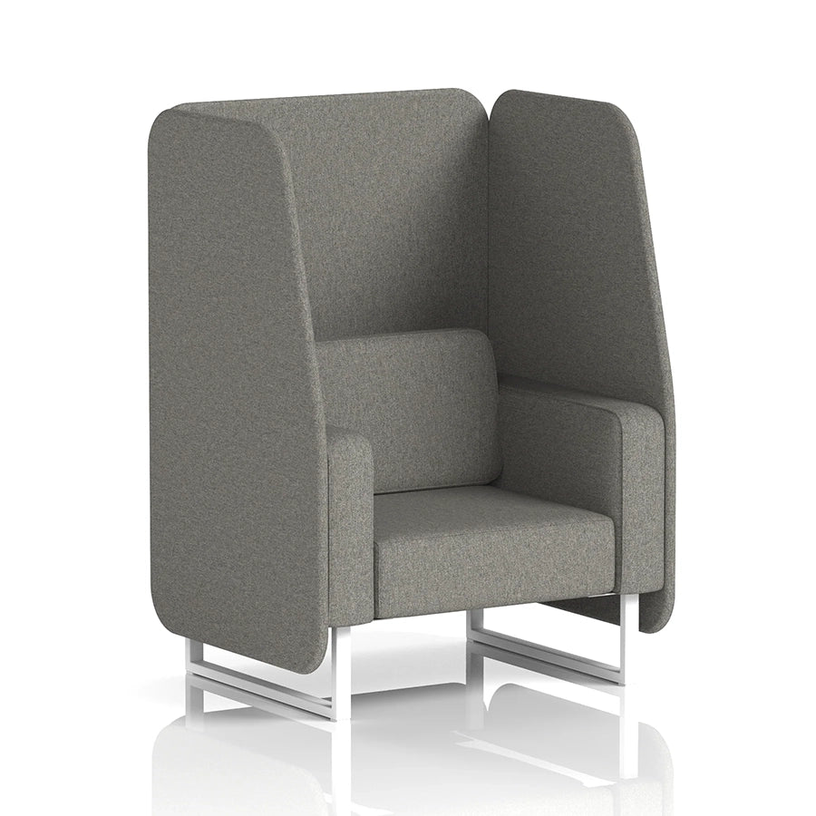 Brixworth Open Booth in Single Tone - 1 Seater