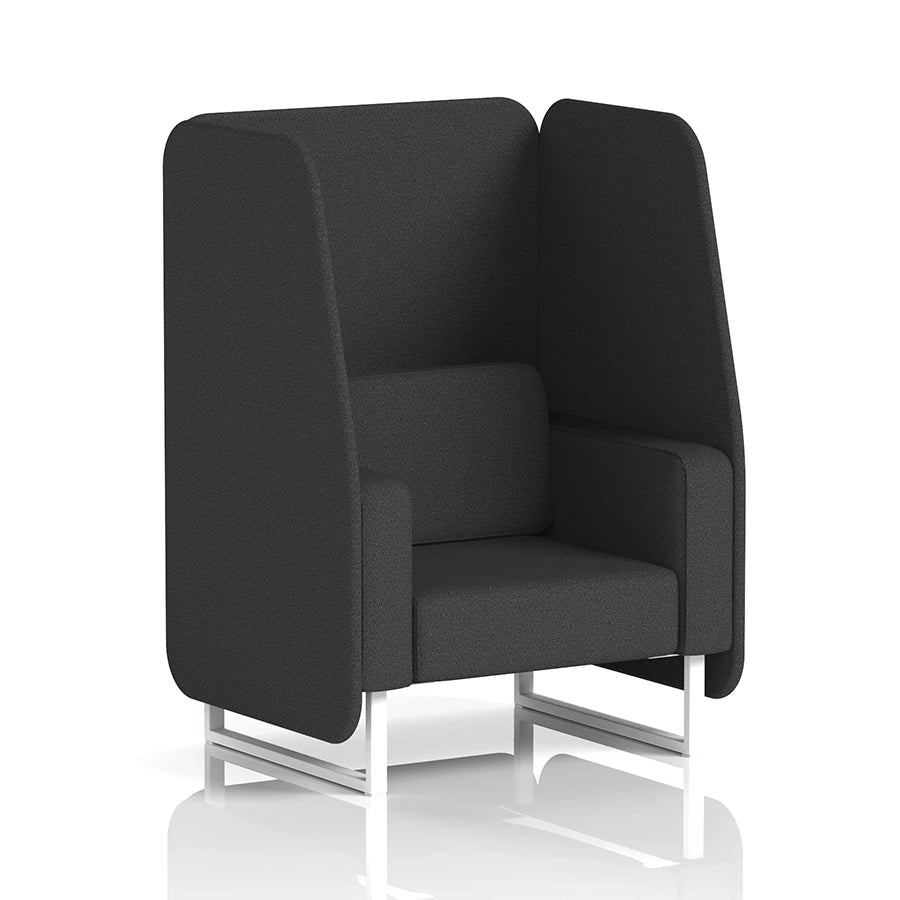 Brixworth Open Booth in Single Tone - 1 Seater