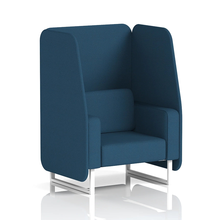 Brixworth Open Booth in Single Tone - 1 Seater