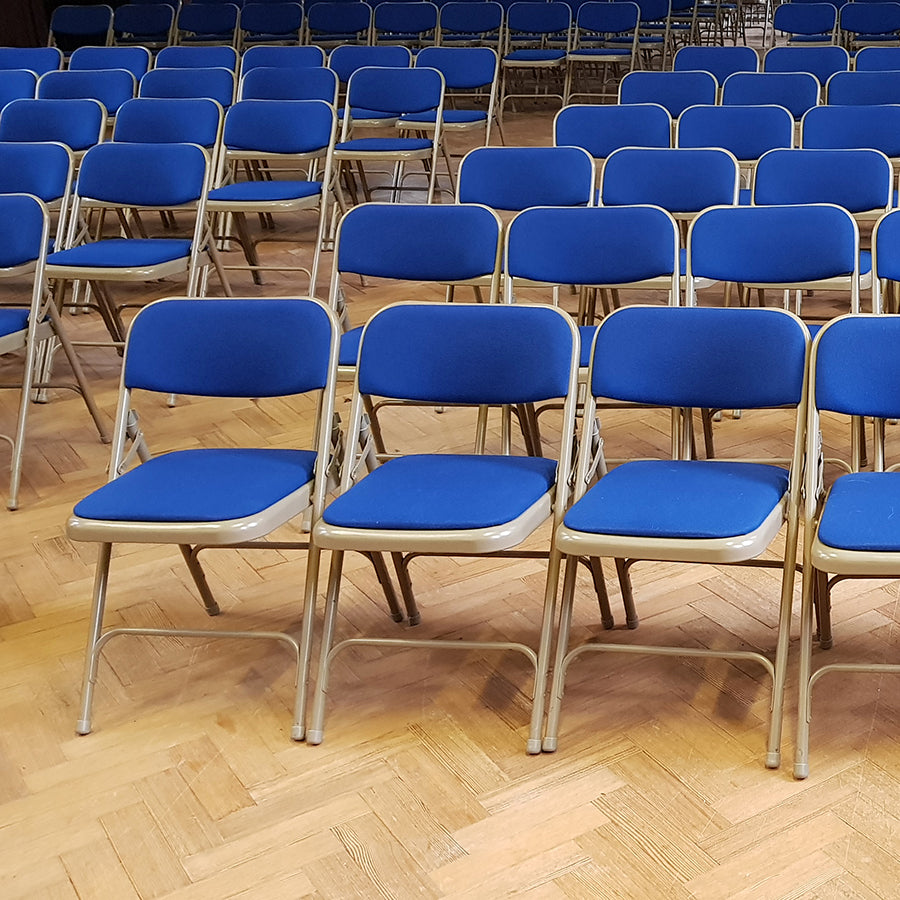 2700 Classic Steel Made to Order Upholstered Folding Chair