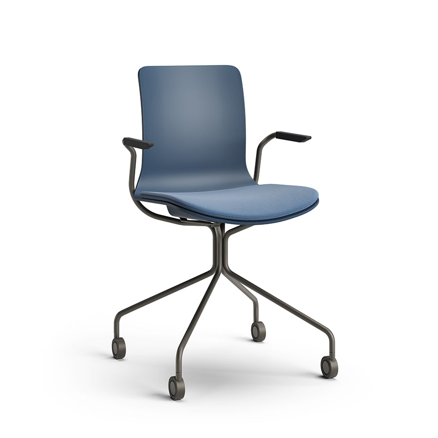 Ana Spider Base Swivel Chair with Castors