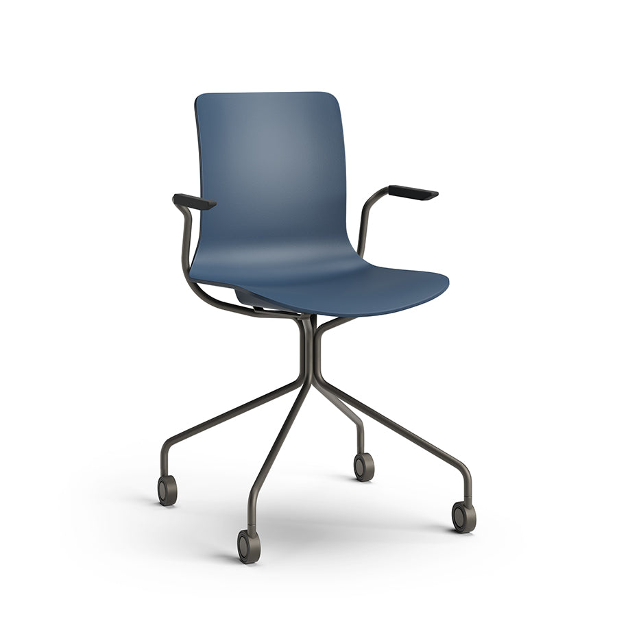 Ana Spider Base Swivel Chair with Castors