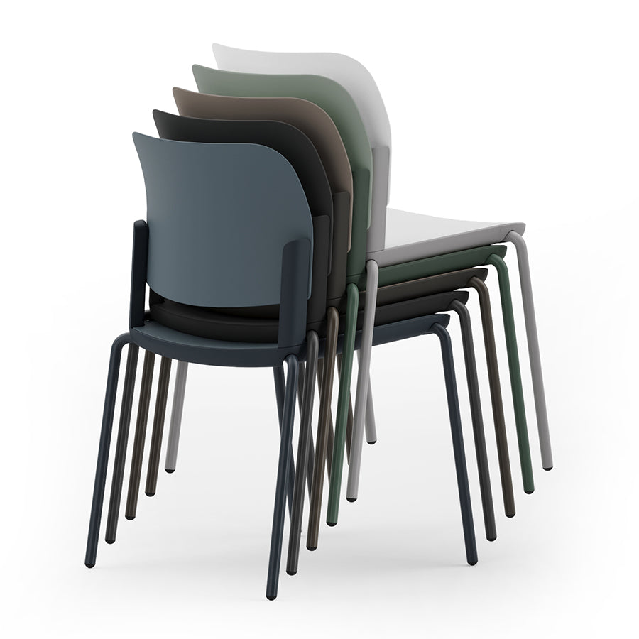 Ciao Stackable Chairs Stacked 5 high