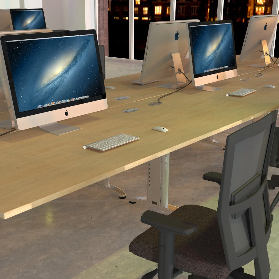 Satellite Rectangle Desk DominoBeam (Available in 4 sizes)