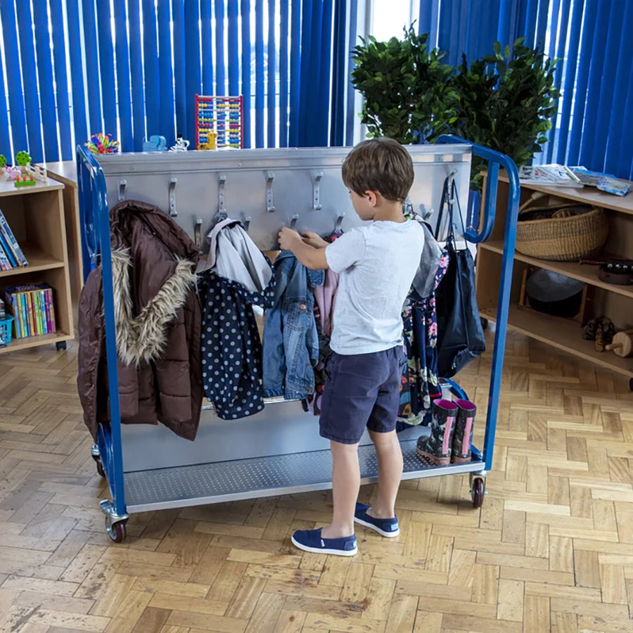 Tuf™ Classroom Metal Cloakroom Trolley