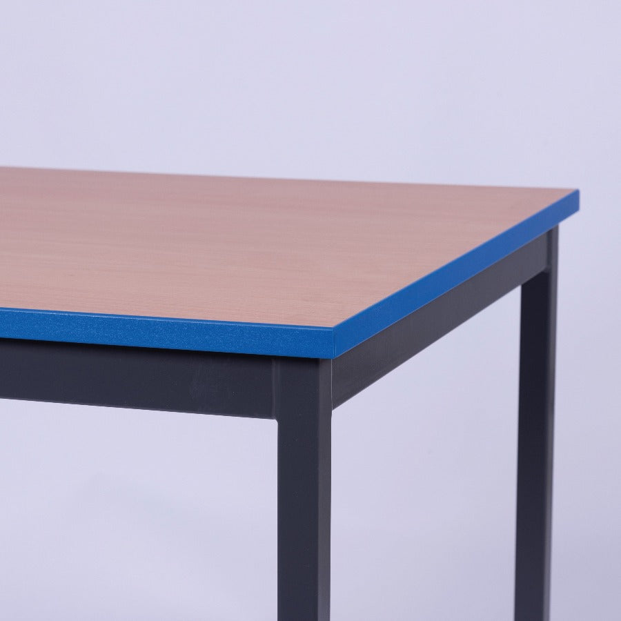 Morleys Fully Welded Classroom Table 600x600 Square ABS Edge