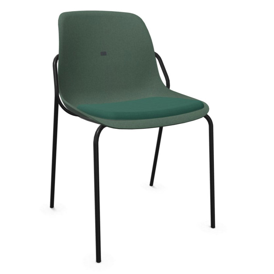 Felt Fine Chair with Upholstered Seat