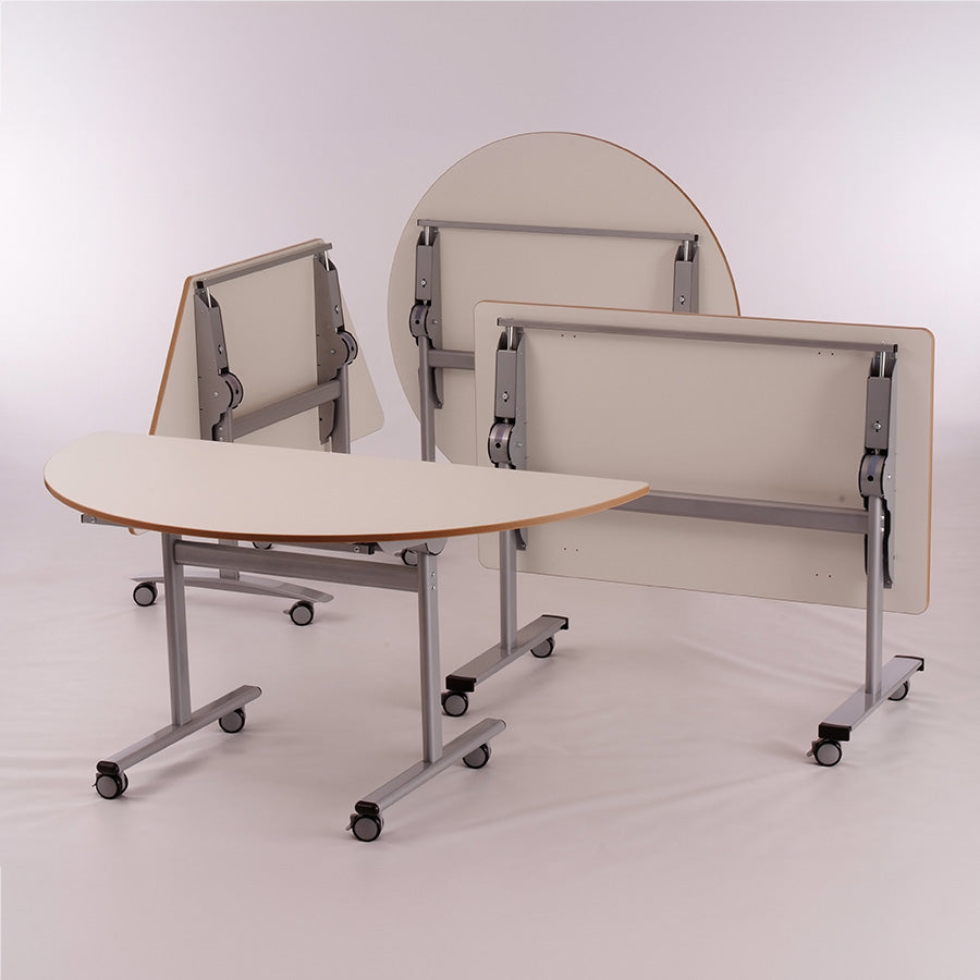 Scrum Trapezoidal Flip-Top Table