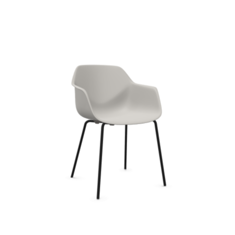 FourMe 44 bio-polypropylene 4 leg chair