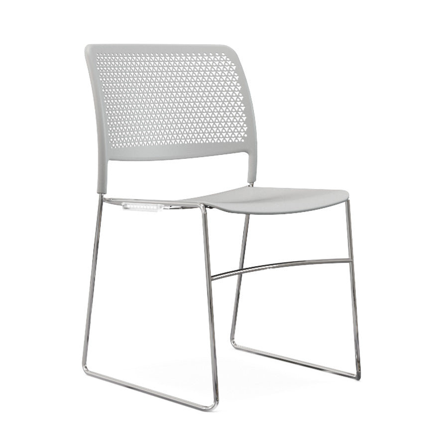Grafton Stacking High Density Skid Base Chair
