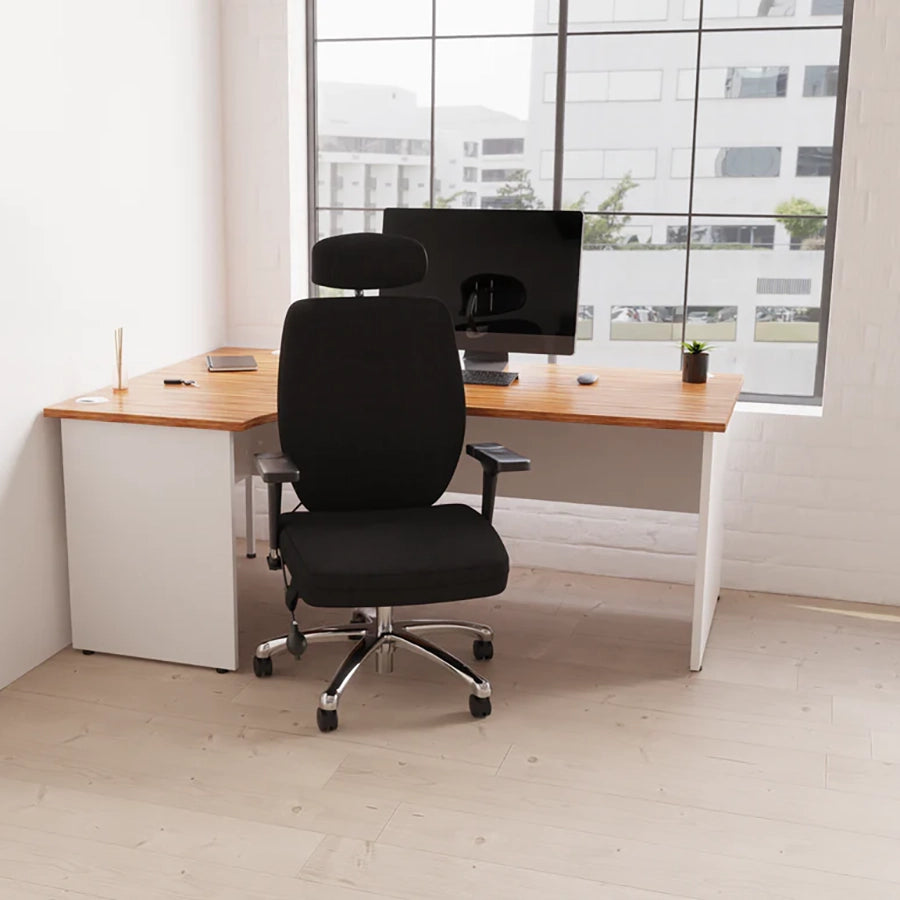 Domino High Back Black Ergonomic Posture Chair