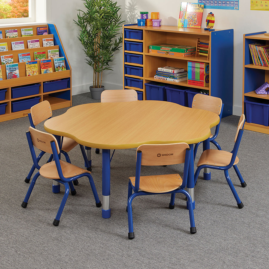 Milan Height Adjustable Flower Table