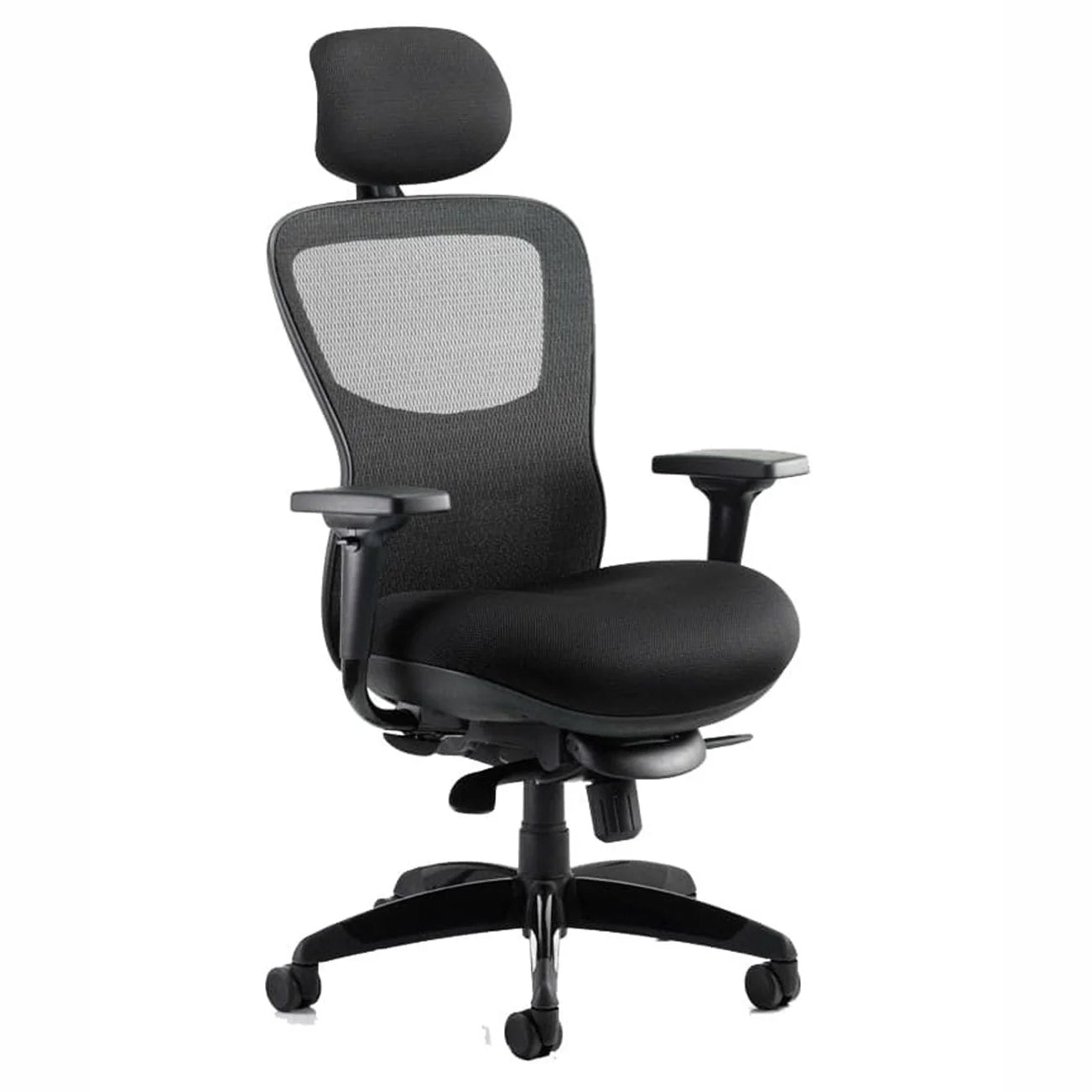 Stealth Shadow High Mesh Back Ergonomic Posture Chair with Arms