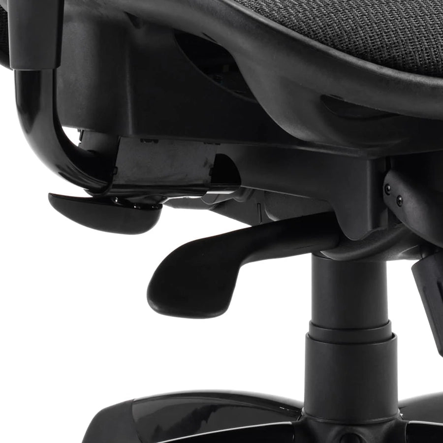 Stealth Shadow High Mesh Back Ergonomic Posture Chair with Arms