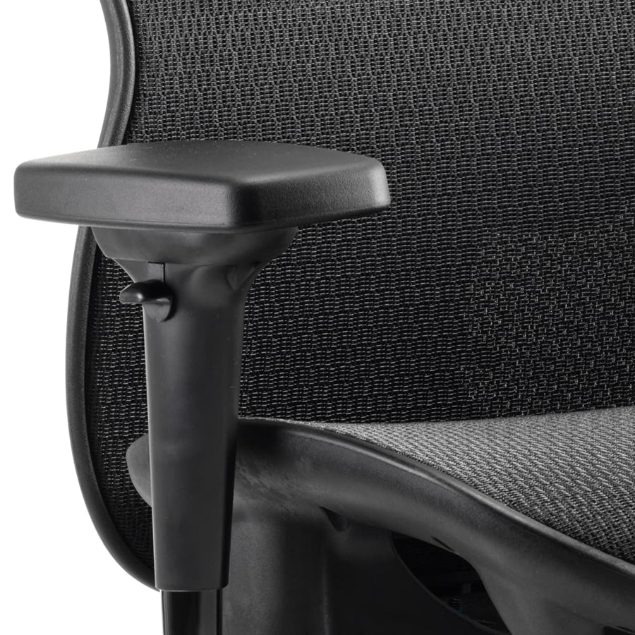Stealth Shadow High Mesh Back Ergonomic Posture Chair with Arms