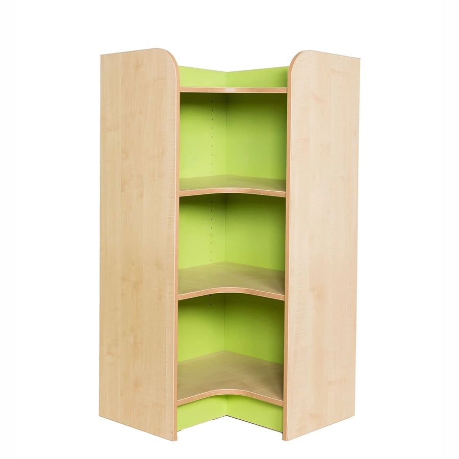 KubbyClass® Internal Corner Library Bookcase (6 Heights)