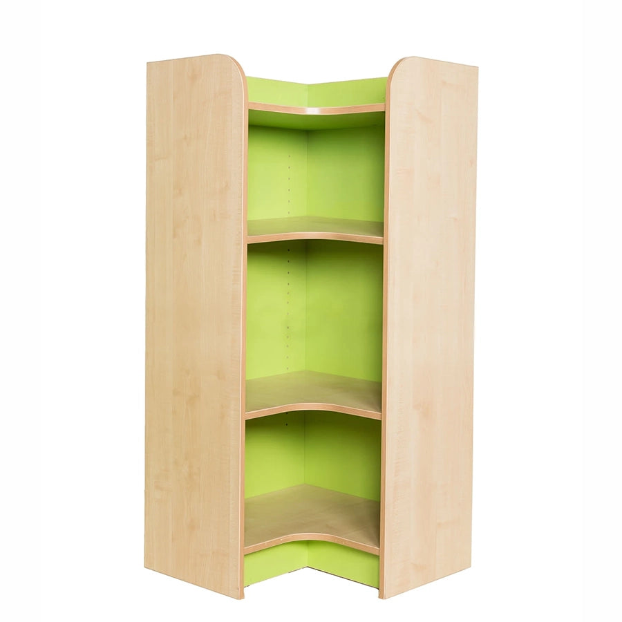 KubbyClass® Internal Corner Library Bookcase (6 Heights)