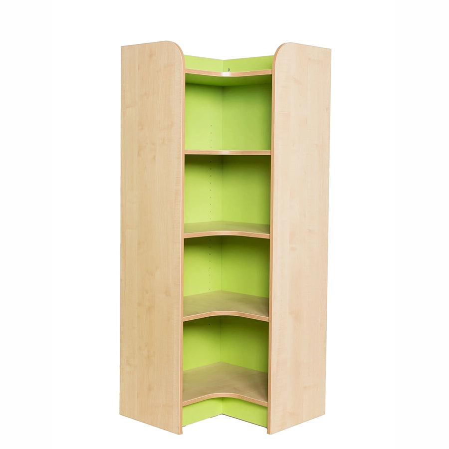 KubbyClass® Internal Corner Library Bookcase (6 Heights)