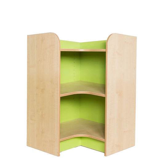 KubbyClass® Internal Corner Library Bookcase (6 Heights)