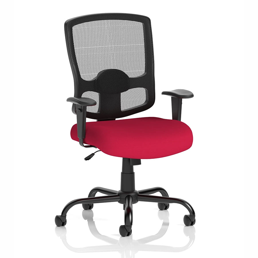 Portland HD High Back Heavy Duty Task Operator Office Chair with Arms