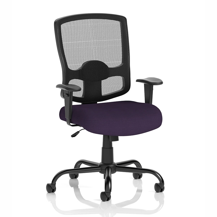 Portland HD High Back Heavy Duty Task Operator Office Chair with Arms