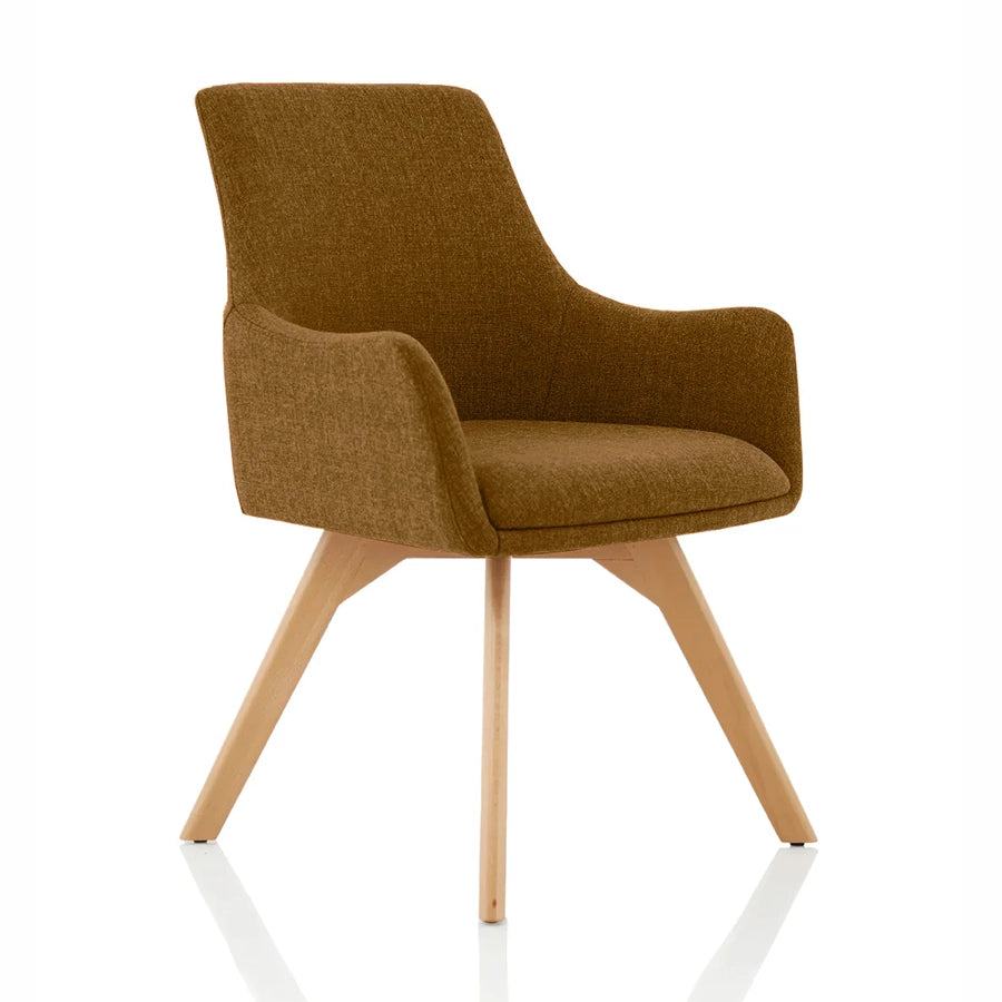 Carmen Wooden Leg Visitor Chair