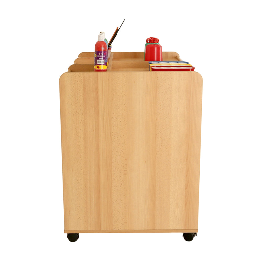 Kebrico Paper/Art Material Trolley Including 3 Trays 136656.2 99028 6