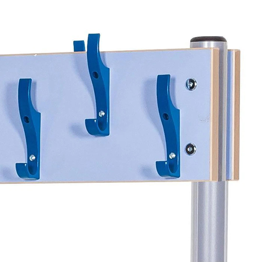 KubbyClass® Coat Tidy Edge Hook Close Up Cloakroom Bench