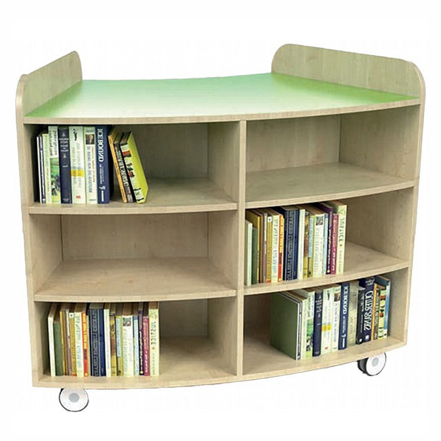 KubbyClass® Junior Curved Library Bookcase H1000mm