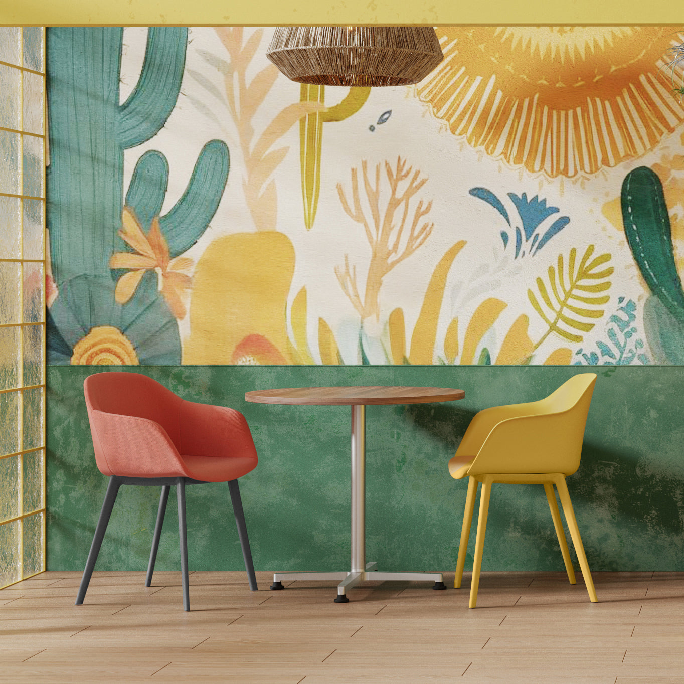 Milo Poly Four Leg Chair