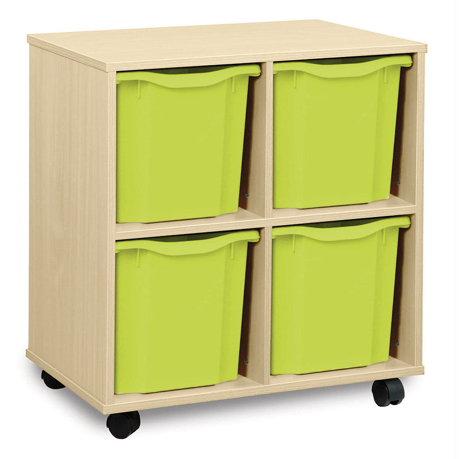 Monarch 4 Quad Tray Unit Lime Monarch Trays