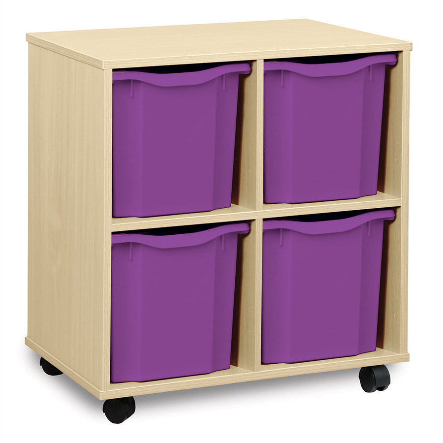 Monarch 4 Quad Tray Unit Purple Monarch Trays