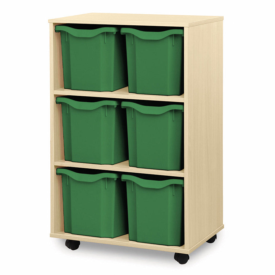 Monarch 6 Quad Vertical Tray Unit Green Monarch trays