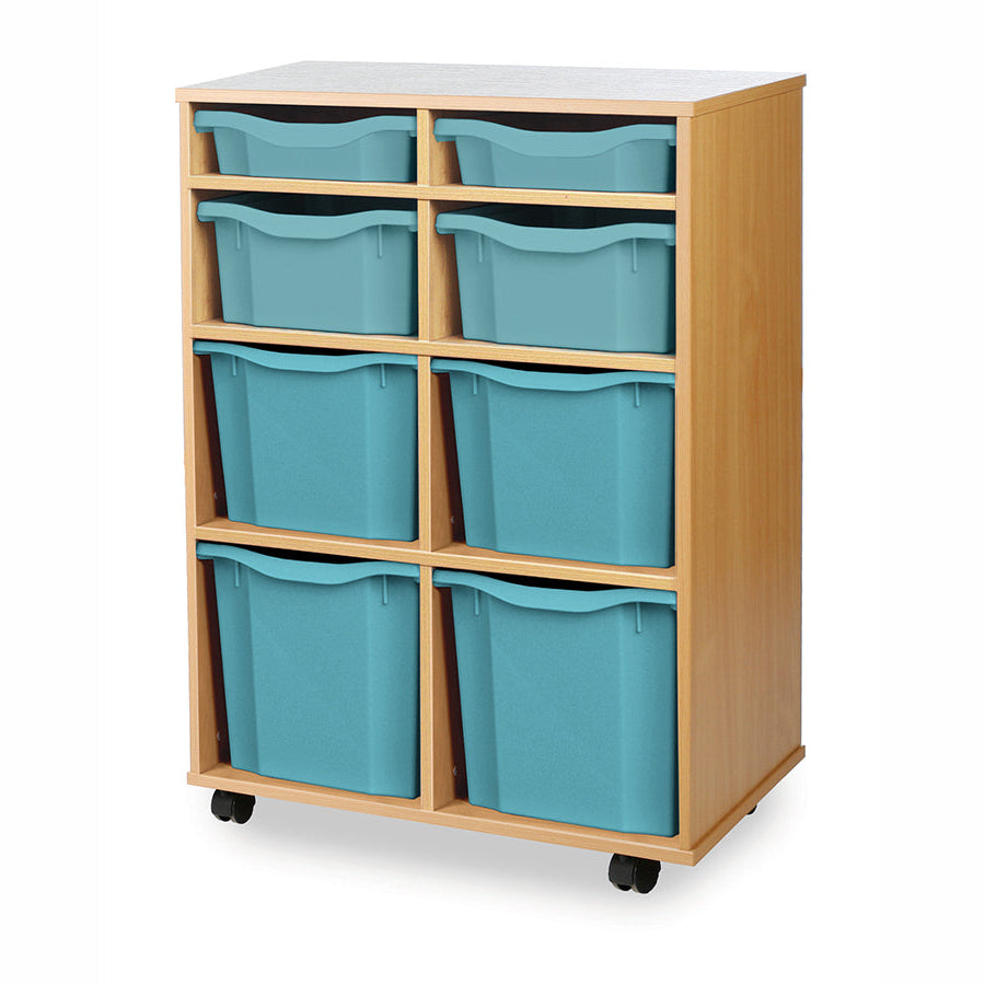 Monarch 8 Variety Tray Unit Metal Blue Monarch Trays