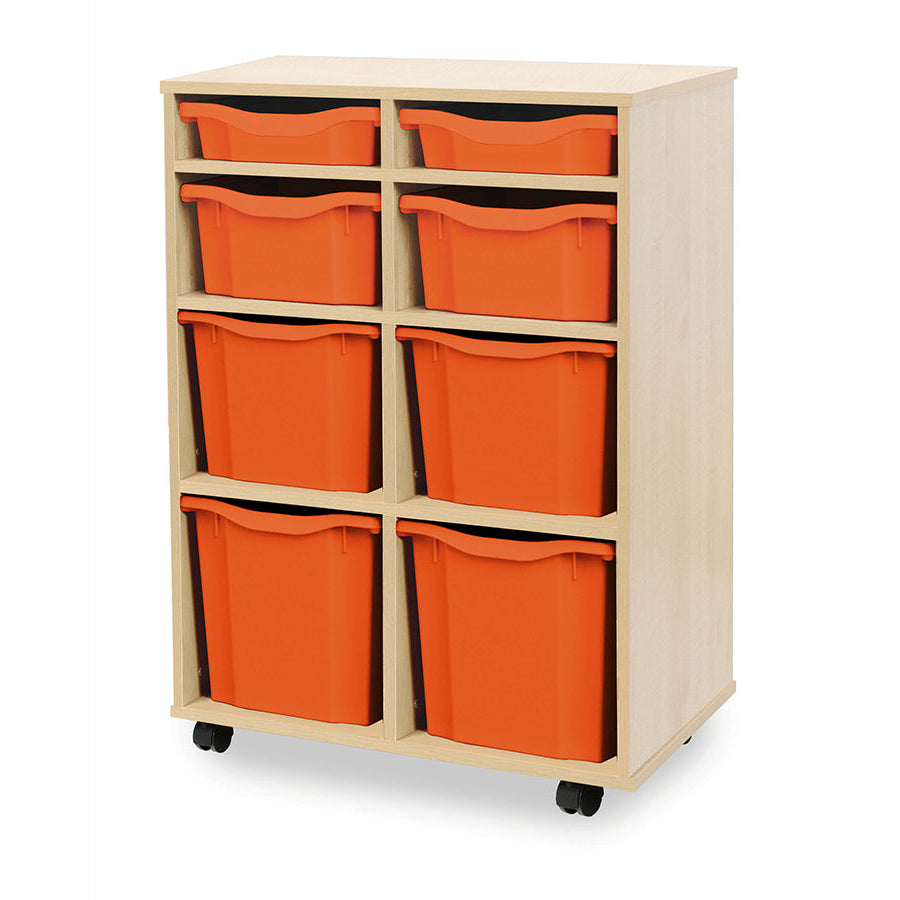 Monarch 8 Variety Tray Unit Tangerine Monarch Trays