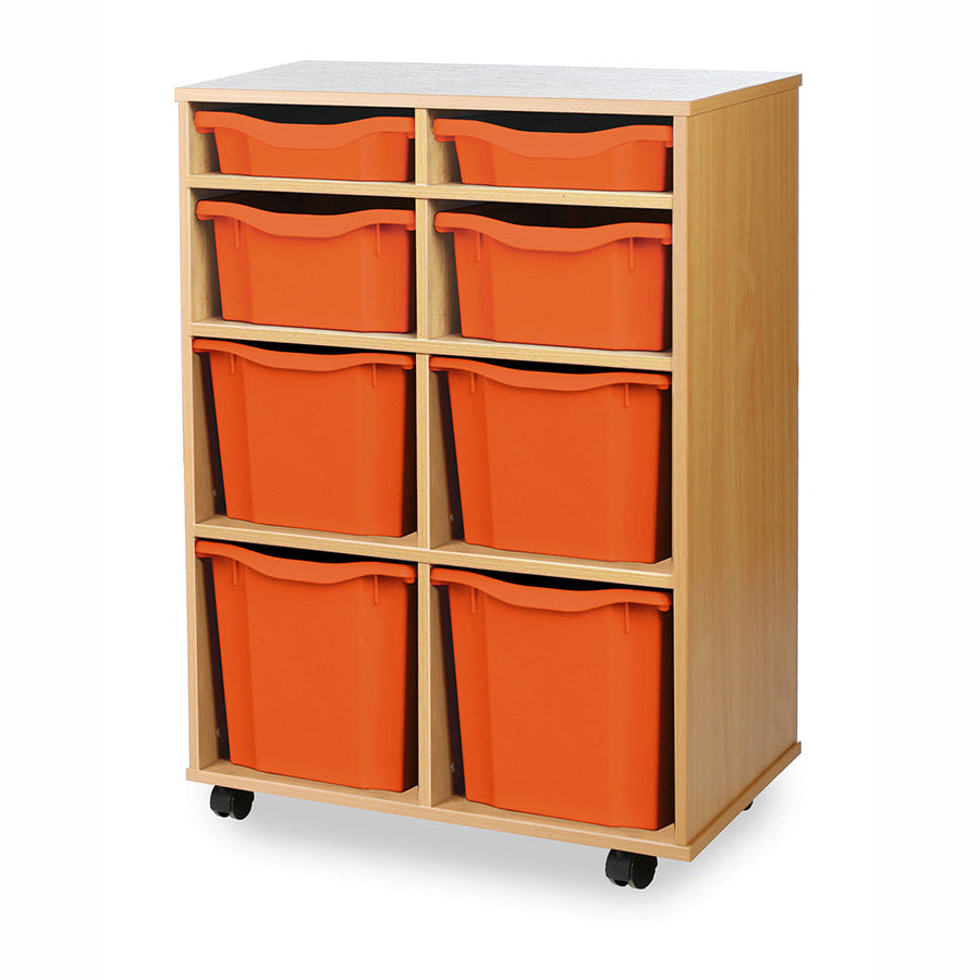 Monarch 8 Variety Tray Unit Tangerine Monarch Trays