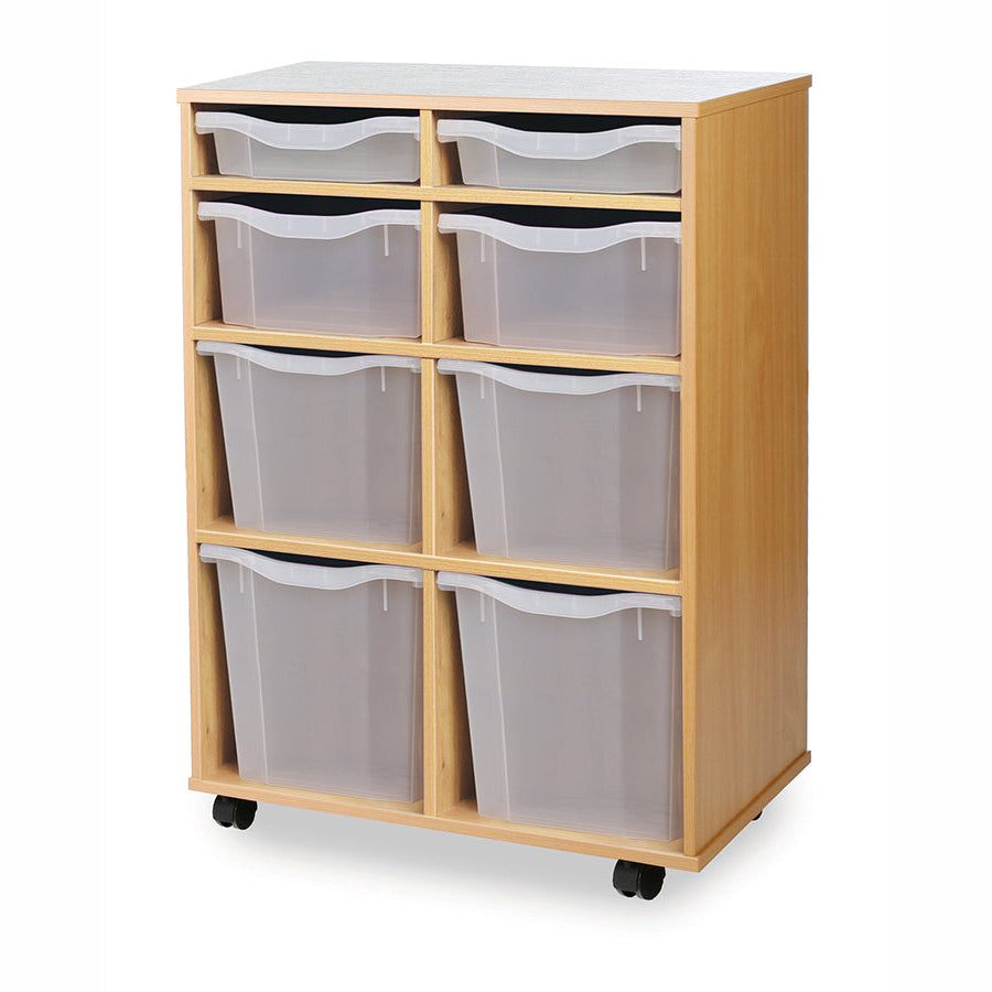 Monarch 8 Variety Tray Unit Transparent Monarch Trays