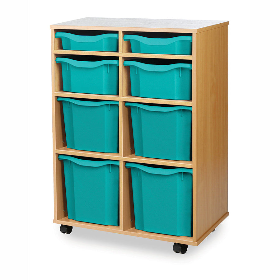 Monarch 8 Variety Tray Unit Turquoise Monarch Trays