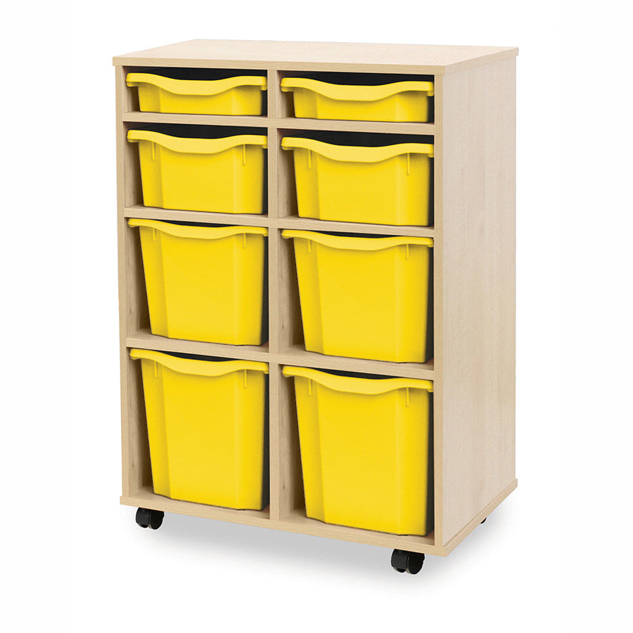 Monarch 8 Variety Tray Unit Yellow Monarch Trays