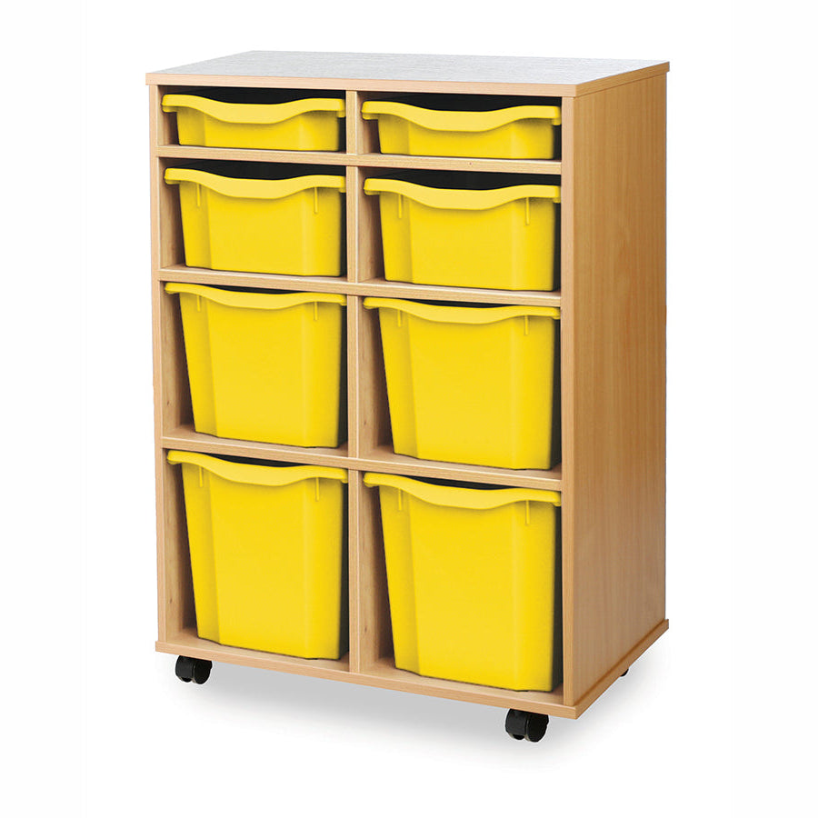 Monarch 8 Variety Tray Unit Yellow Monarch Trays