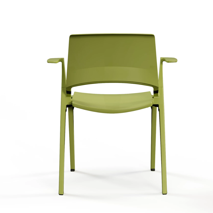 Myke Stacking Chair With Arms